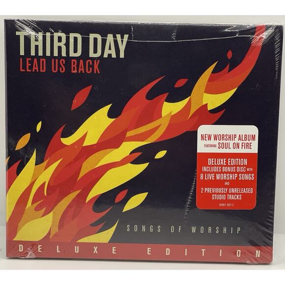 New Third Day Cd Lead Us Back Songs Of Worship - 2 Disc Deluxe Edition - 2015 - Picture 1 of 2